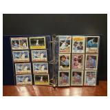 GEORGE BRETT CARD COLLECTION. BINDER FULL OF ALL