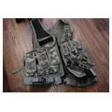 Camouflage Tactical Vest with Multiple Pockets