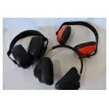 Three Protective Earmuffs