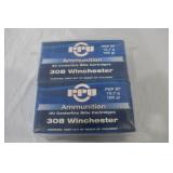 PPU .308 Winchester Ammunition, 80 Rounds