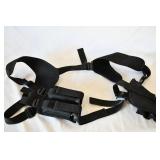 Black Tactical Shoulder Holster with Magazines