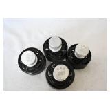 4 HKS Speedloaders: Models 10, 586, 587