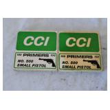 CCI No. 500 Small Pistol Primers