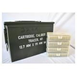 Green Ammo Box with .22 LR Rounds