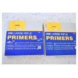 CCI Large Rifle Primers, 200 Count Each