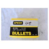Speer .30 Caliber 110 GR Hollow Point Bullets