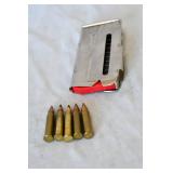 Rimfire Rifle Magazine with Ammunition