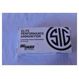 Sig Sauer 9mm Elite Pistol Ammunition