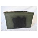 Metal Ammo Box With 9mm Ammunition