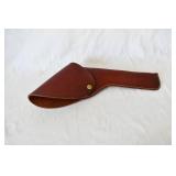 Brown Leather Revolver Holster