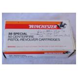 Winchester .38 Special Ammunition Box