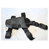 Black Tactical Drop Leg Holster