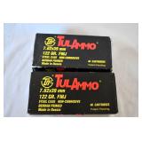 TulAmmo 7.62x39mm 122 GR FMJ Cartridges