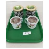 Citronella Candles Tray Lot