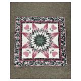 35'35' Hand-Quilted Wall Hanging