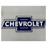 Approximately 22' Metal Chevrolet Bowtie Sign