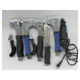 Lot of Staplers, Rotary Tool, etc.