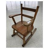 Vintage Childrenï¿½s Rocking Chair