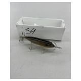 Handmade Wooden Crooked Bayou Minnow Topwater Lure