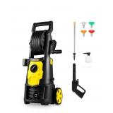 VEVOR Electric Pressure Washer, 2000 PSI 1.76 GPM