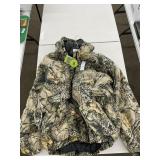Insulated Camouflage Hooded Parka Size 4XL