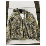 Insulated Camouflage Parka Size Large