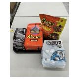Large Lot Reeses, Hersheys Candy & Gum