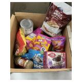 Loaded Box Lot Cereal, Candy & More