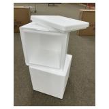 Lot of (2) Styrofoam Coolers
