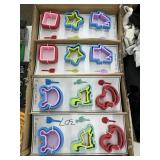 Lot of (20) 9ct. Sandwich & Cookie Cutters