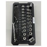 DEWALT 70Pc. Socket/Wrench Set; 1/4', 3/8', 1/2'