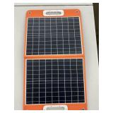 60 Watt Folding Solar Charger  with Cords *unteste