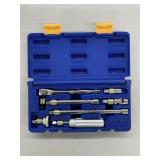 7-Pc. Locking Ratchet/Driver Set 3/8' Drive