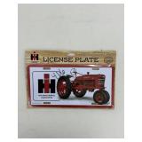 FARMALL IH Metal License Plate