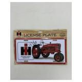 FARMALL IH Metal License Plate
