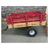 SPEEDWAY EXPRESS Heavy Wooden Tricycle Trailer