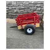 SPEEDWAY EXPRESS Heavy Wooden Tricycle Trailer