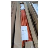 VEVOR 100Pk. Driveway Marker Posts 48'