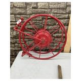 VINTAGE Fire Hose Reel