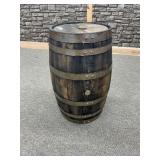 26 Gallon Whiskey Barrel *Clear Coated