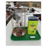 Squirrel-Proof Bird Feeder + Miracle Gro