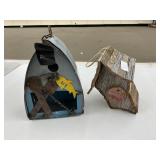 Lot of 2 Birdhouses