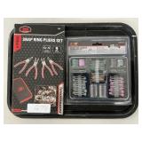 Tray Lot: IIT Snap ring pliers set, Rotary toolset