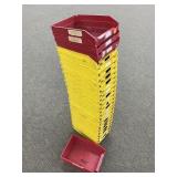 8'Wx11'Lx4'H Plastic Parts Bins