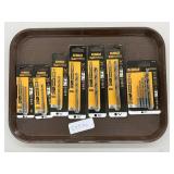 Lot of Assorted DEWALT Drill Bits