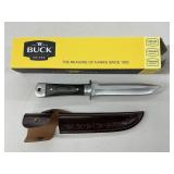 BUCK Fixed Blade Hunting Knife w/Case