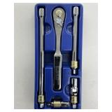 5Pc. Locking Ratchet Set 3/8' Drive
