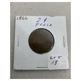 1866 Two Cent Peace