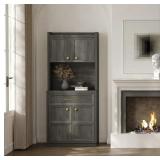 SICOTAS Kitchen / China Cabinet *Dark Color