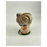Vintage Napco Lady Head Vase